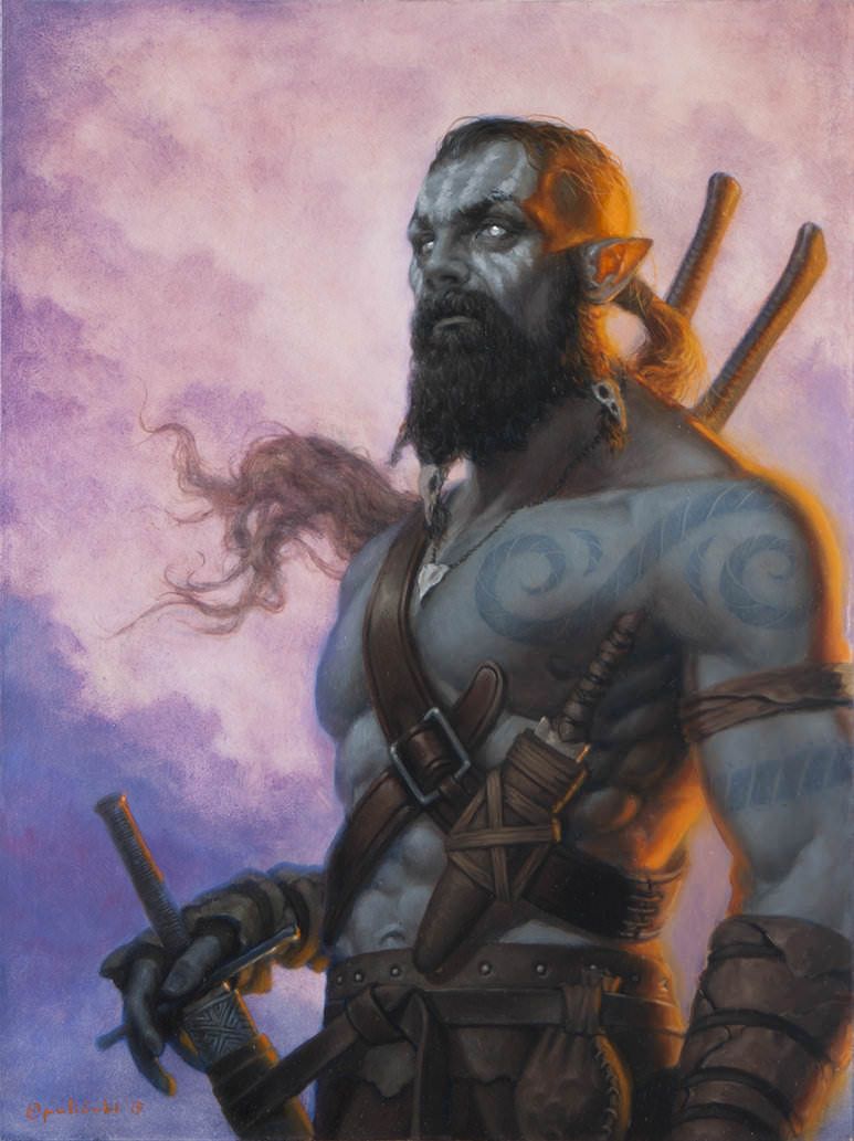 Uragall Tald (Half-Orc Muscle Persona) (With images) | Character ...